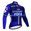 Homme Maillot vélo Manches Longues Fdj Groupama 2023